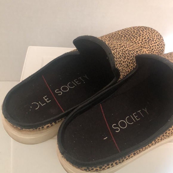 Sole/society shoes size 8.5 animal print🖤🤎 - Picture 3 of 6